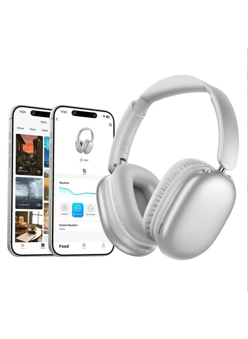 W73 Wireless Over-Ear Sports Headphones with Active Noise Cancellation, Bluetooth 6.0, IPX4 Waterproof - Image 2