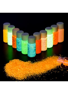 N The Dark Glitter, Seisso 12 Bottles Luminous Glitter With Uv Flashlight Set, 10G/Bottle Chunky Glitter Powder For Resin Arts Crafts, Body Face Nail Glitter, Tumbler Slime Glitter - pzsku/Z8C40EA3B22E1F67FC23FZ/45/_/1734347527/8d967f93-77a2-4a25-8de0-3df8a0af8e88