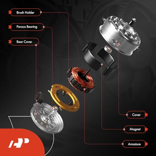 A-Premium Radiator Fan Motor Compatible with Chevrolet, GMC & Cadillac Models - Silverado 1500 2010-2013, Tahoe 2010-2014, Avalanche 2010-2013, Suburban 2500, Sierra 1500, Yukon XL, Escalade ESV EXT - Image 5