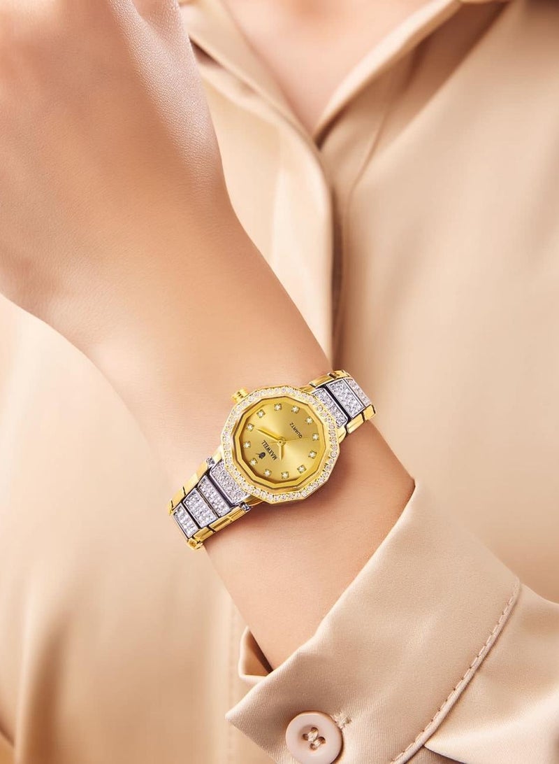 Maxwell women's watch, waterproof, one-year warranty, warranty card