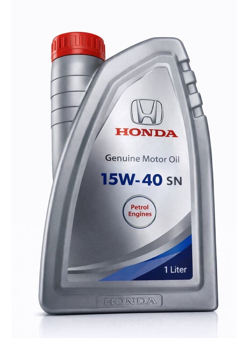 زيت محرك هوندا الأصلي 15W-40 SN لمحركات البنزين 1 لتر