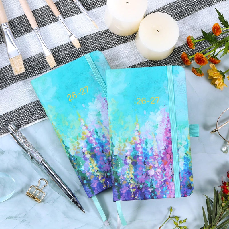 Artfan Pocket Planner 2026-2027 - Pocket Calendar 2026-2027, Jul.2026 - Jun.2027, 26-27 Pockets Planner Weekly and Monthly, 3.93''Ã—6.29''- Oil Painting - Image 2