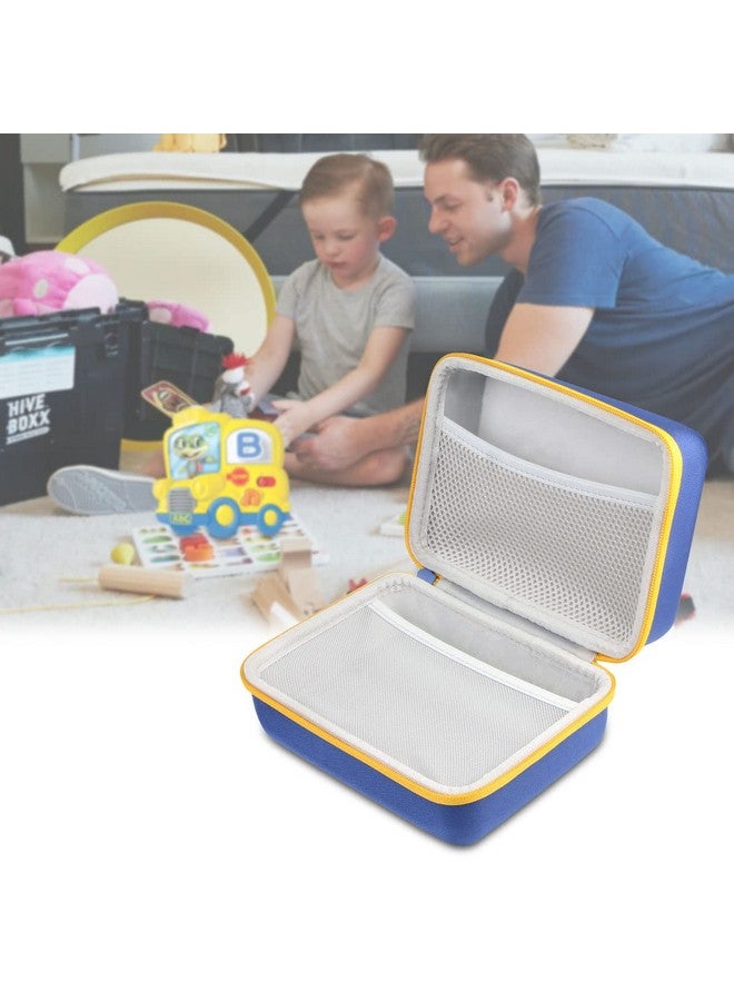 Co2Crea Hard Travel Case Replacement For Leapfrog Fridge Phonics Magnetic Letter Set (Blue Case + Yellow Zipper) - Image 5