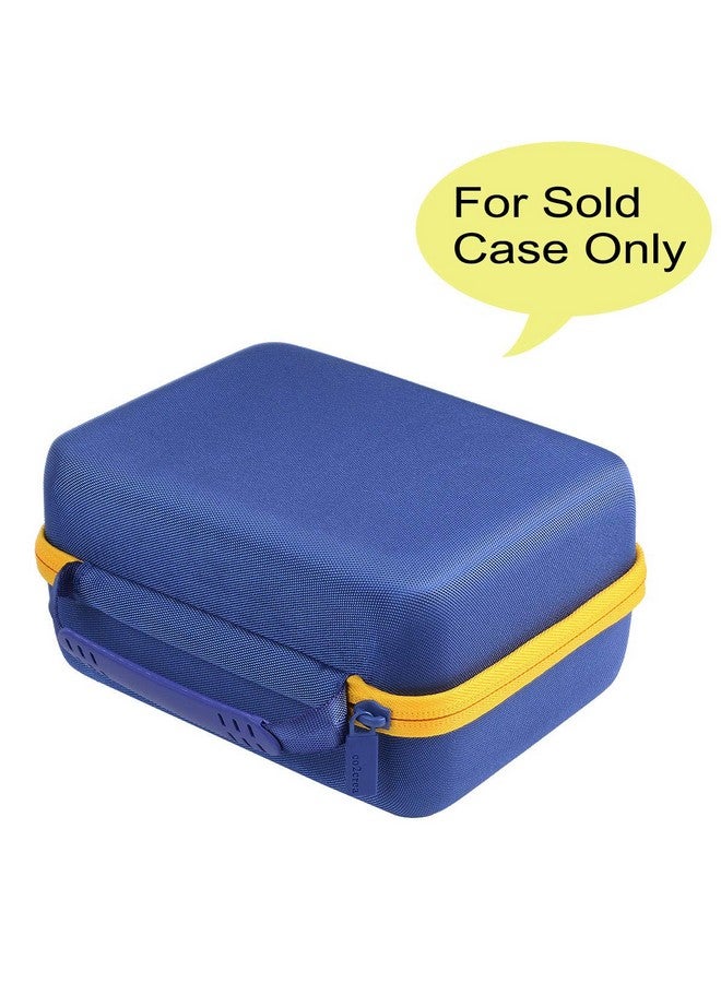 Co2Crea Hard Travel Case Replacement For Leapfrog Fridge Phonics Magnetic Letter Set (Blue Case + Yellow Zipper) - Image 2
