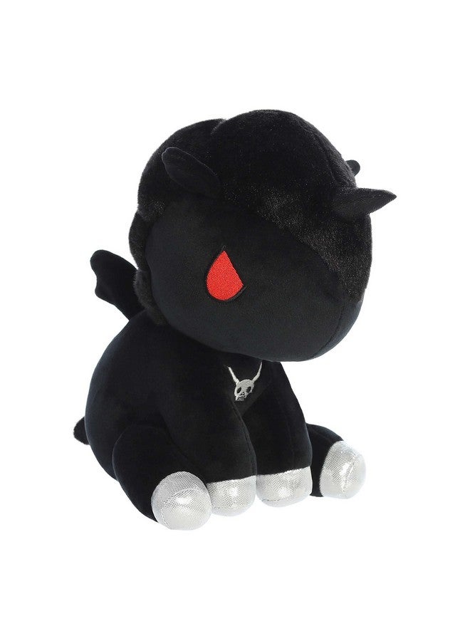 Aurora® Enchanting ©Tokidoki Fumo Stuffed Animal - Bright & Colorful Design - Showpiece Plush - Black 8.5 Inches - Image 3