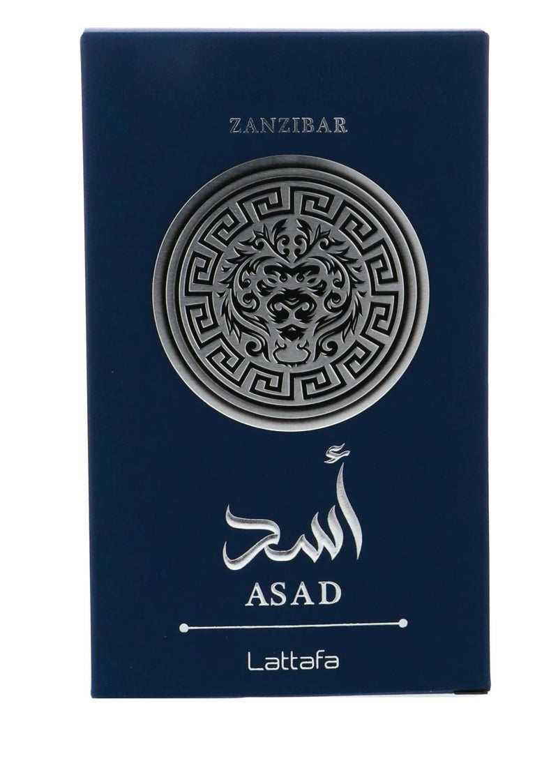 Lattafa Lattafa Asad Zanzibar Eau de Parfum 100ml – Bold, Exotic Men’s Fragrance - Image 2