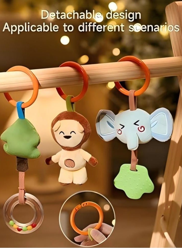 TUMAMA KIDS Spiral Car Seat Stroller Activity Toy Giraffe Textured Play Activity Toy For Sensory Exploration And Engagement - Image 5