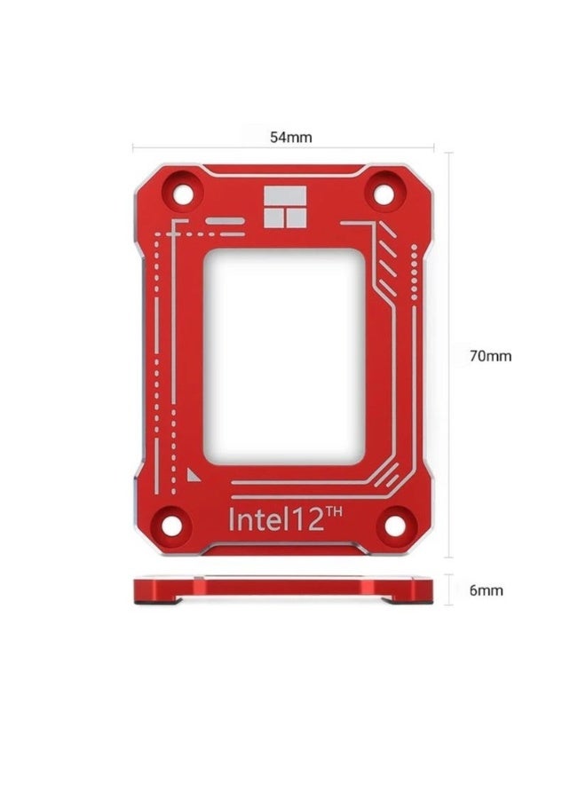 ثيرمالرايت إطار معالج Thermalright لمنفذ LGA1700 متوافق مع معالجات إنتل LGA1700-BCF، مزود بمحرك على شكل حرف L باللون الأحمر - Image 2