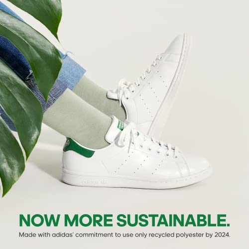 adidas Originals Men's Stan Smith (End Plastic Waste) Sneaker, White/White/Green, 4 - Image 4