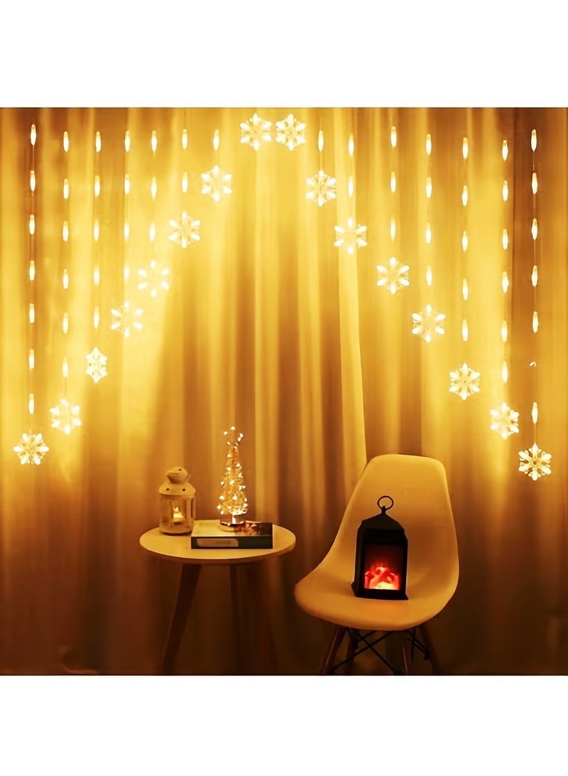 Warm White Curtain-Style Lights - Image 1