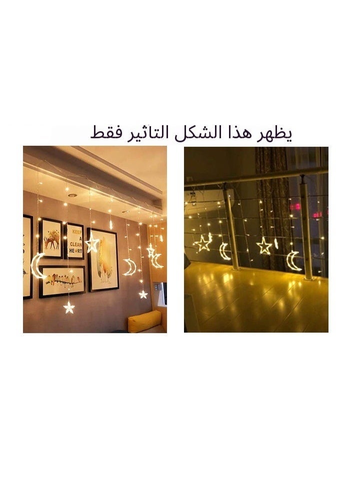 Warm White Curtain-Style Lights - Image 3