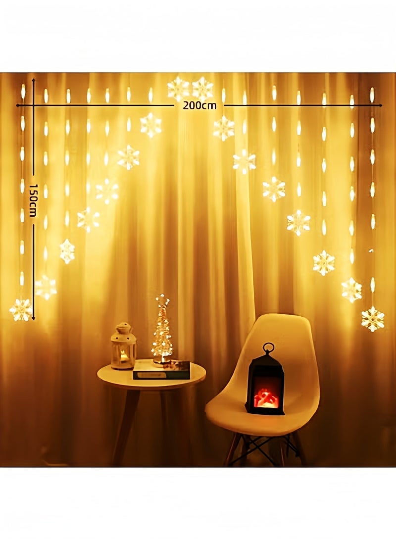 Warm White Curtain-Style Lights - Image 2