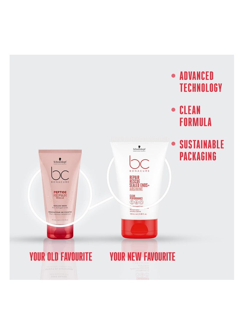 Schwarzkopf Professional بوناكيور ريبير ريسكيو سيلد إندز مع الأرجينين 100 مل  - Image 3