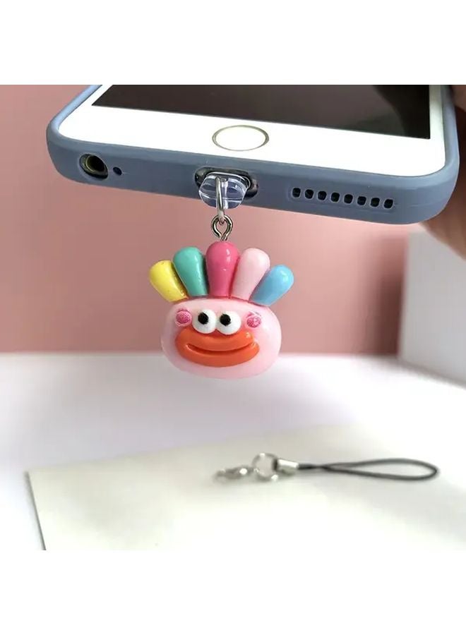 Funny Sausage Mouth Phone Dust Plug With Rope For Type C Charging Port Anti Loss Charm - Image 2