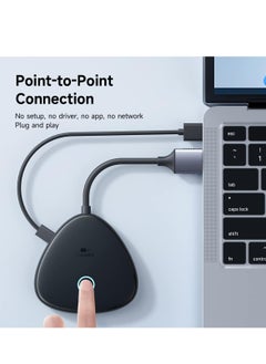 Hagibis Hagibis 4K HDMI Wireless Transmitter and Receiver Kit, 2.4/5GHz Wireless HDMI Extender Kits to Monitor, Projector, HDTV, 165FT/50M HDMI Adapter for Laptop, PC, Camera, PS4/5, Xbox, Streaming (4K HDMI)  - Image 3