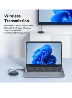 Hagibis Hagibis 4K HDMI Wireless Transmitter and Receiver Kit, 2.4/5GHz Wireless HDMI Extender Kits to Monitor, Projector, HDTV, 165FT/50M HDMI Adapter for Laptop, PC, Camera, PS4/5, Xbox, Streaming (4K HDMI)  - Image 4