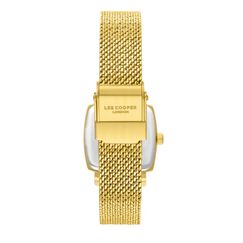 Lee Cooper  Women's Mesh Analog Watch LC08280.130 - 20,8X34 mm for Women | Best Price UAE