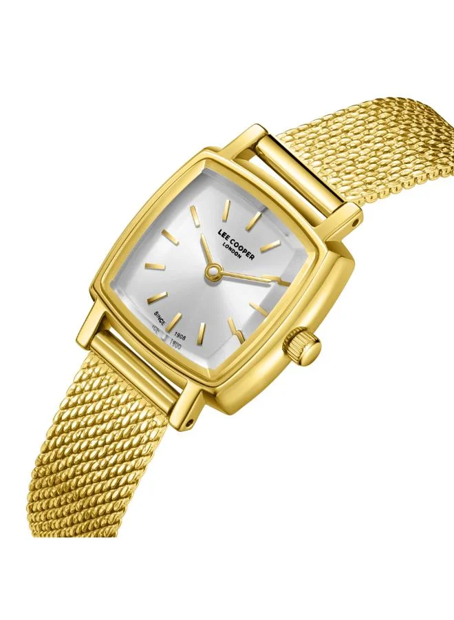 Lee Cooper  Women's Mesh Analog Watch LC08280.130 - 20,8X34 mm for Women | Best Price UAE