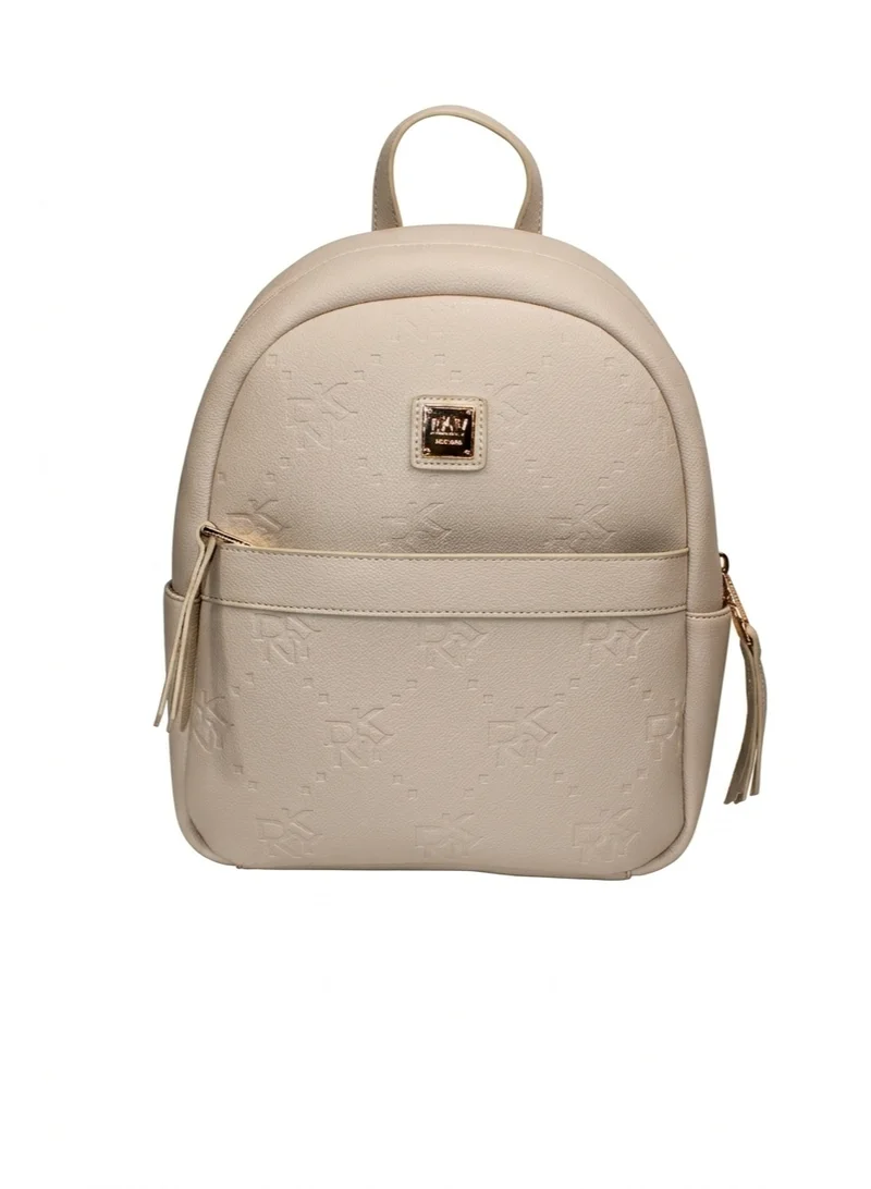 DKNY DKNY EMBOSSED SOFTSIDE BACKPACK | COLOR TOFFEE