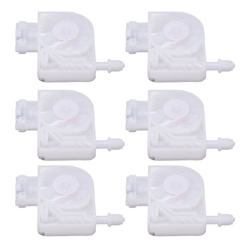 Printer Damper: PP Plastic Construction With Mesh Filter - Enhanced Ink Flow Print Head Protection For DX5 DX6 DX7 4800 7800 7880 9800 Printers Using Solvent Water-Based Dye Pigment Inks - Image 1