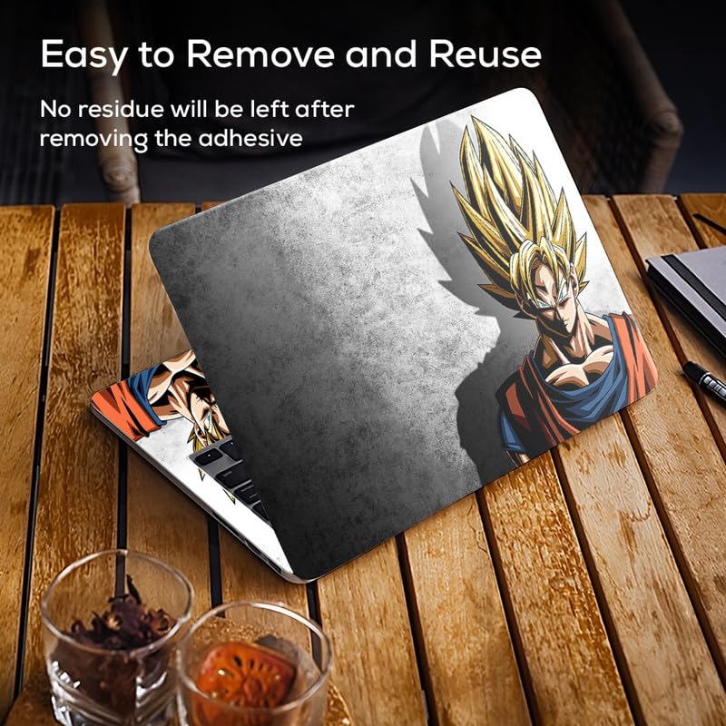 Galaxsia DSGN 377 Full Body Laptop Skin Bubble-Free| Laminated & Removable | HD Quality Sticker for Laptops Upto 15.6 Inches Compatible with Hp/Dell/Acer/Lenovo/Asus etc - Image 3