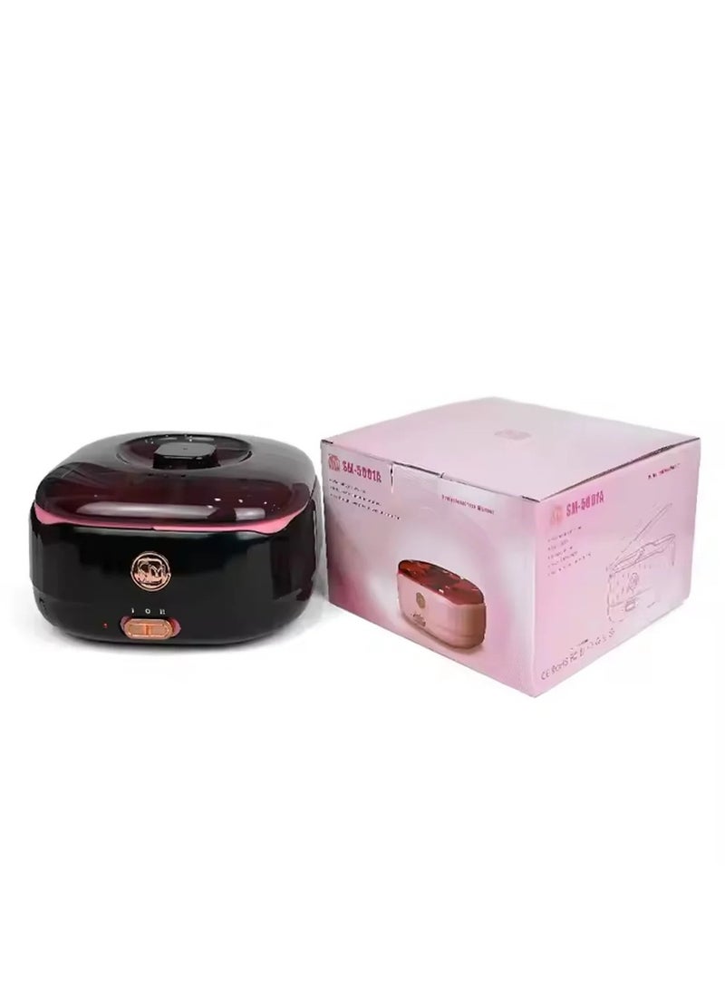Viva Electric Black - Rose Gold Wax Warmer with 4 Silicone Pots – Professional Multi-Wax Heater | SM-5001A - Image 2