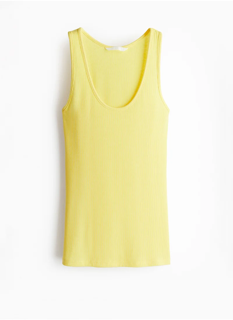 H&M Ribbed Vest Top