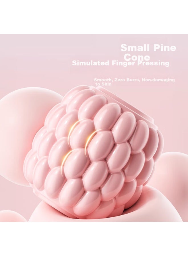 Dweck Dewik Leg Massager Circular Leg Roller Leg Muscle Relaxation Foam Roller Pink - Image 2