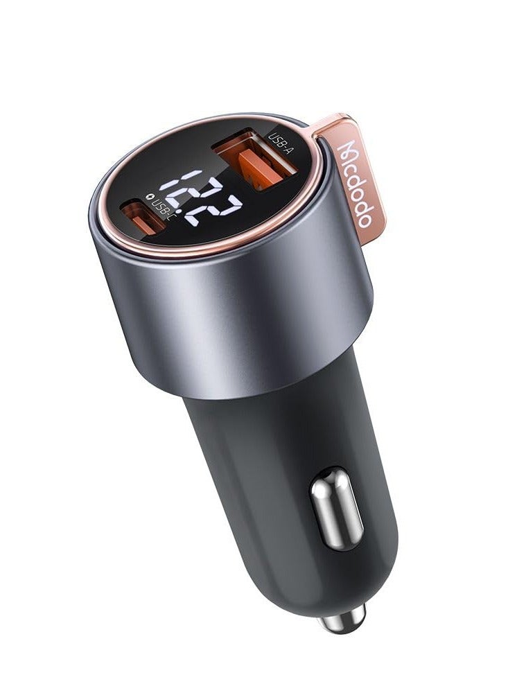 مكدودو شاحن سيارة سريع Mcdodo CC-3690 بشاشة رقمية 75 وات 1C+1A PD - Image 1
