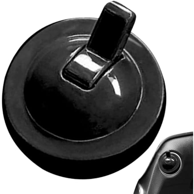 TERRIFI Car Starter Button Cover Push To Start Button Protector For Car  Motorcycle Universal Easy Install Durable Accessory For Interior Decoration Black - Image 2