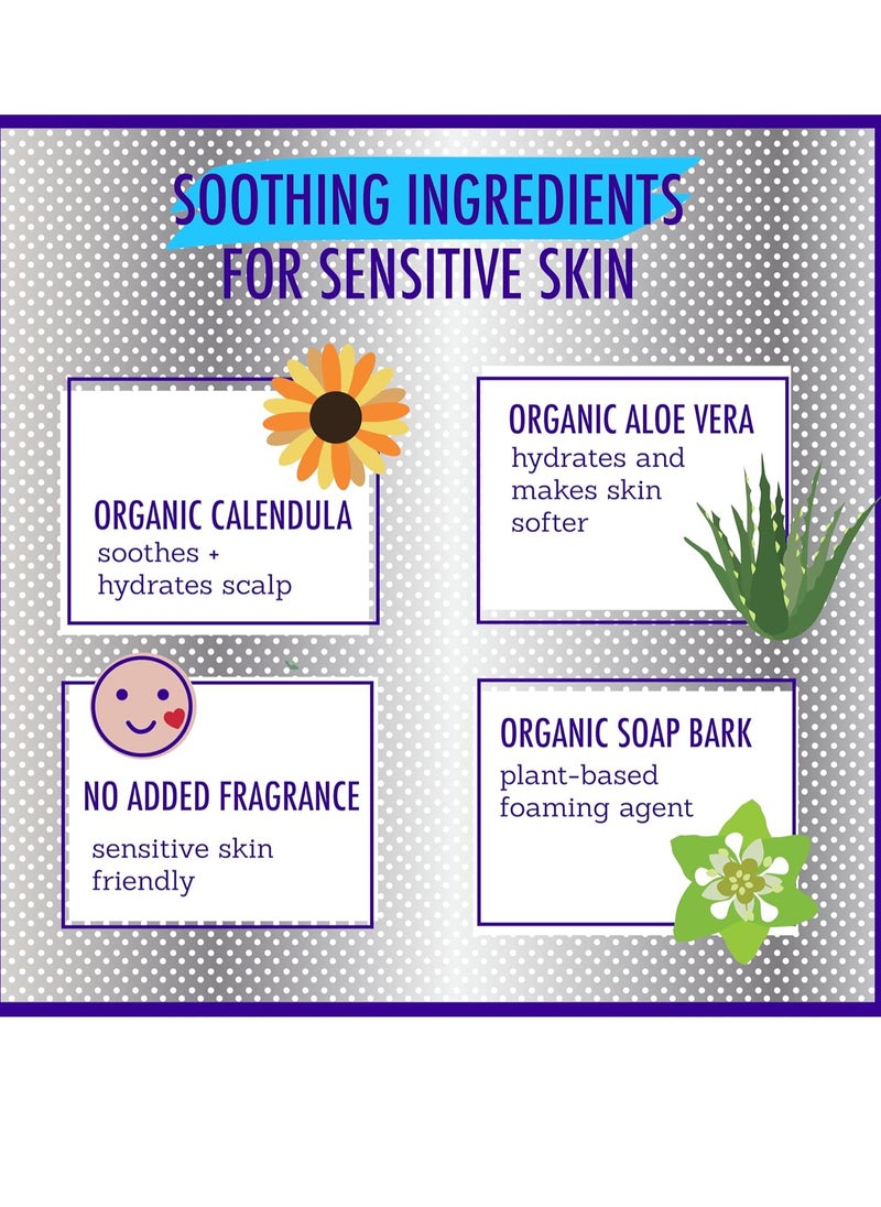 California Baby - California Baby Super Sensitive Bubble Bath | No Added Fragrance | 100% Plant-Based Ingredients (USDA Certified) | Allergy Friendly | Babies, Adults & Kid Bubble Bath | Ideal for Sensitive Skin | Free Bubble Wand Included |13 Fl oz - Image 1