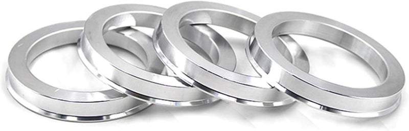 DCVAMOUS Alloy Aluminum Wheel Hub Centric Rings 73.1 to 54.1 - Set of 4 Performance Spigot Hubrings - Image 1