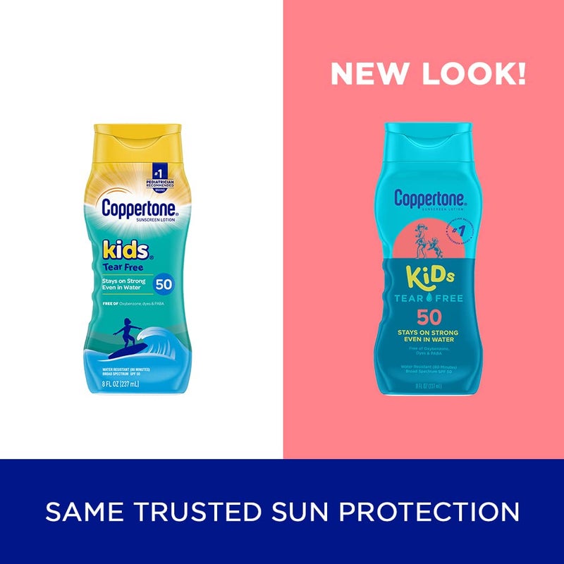 Coppertone Kids SPF 50 Tear Free Lotion (8 Fluid Ounce) - Image 2
