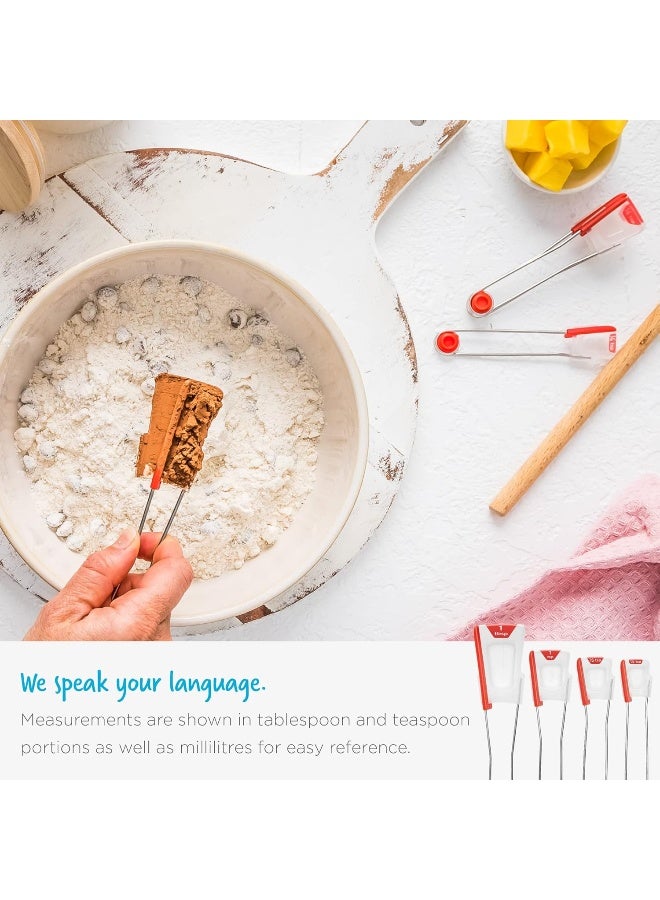 Dreamfarm Levoons Measuring Spoons Red - Image 3