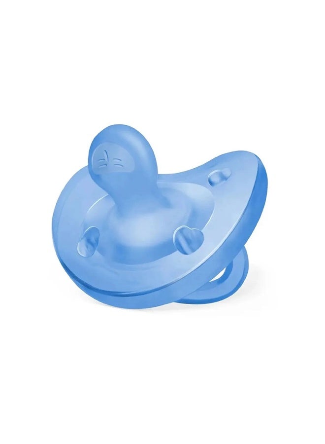 Chicco PhysioForma Soft Silicone Pacifier 6-16m Blue - Image 2