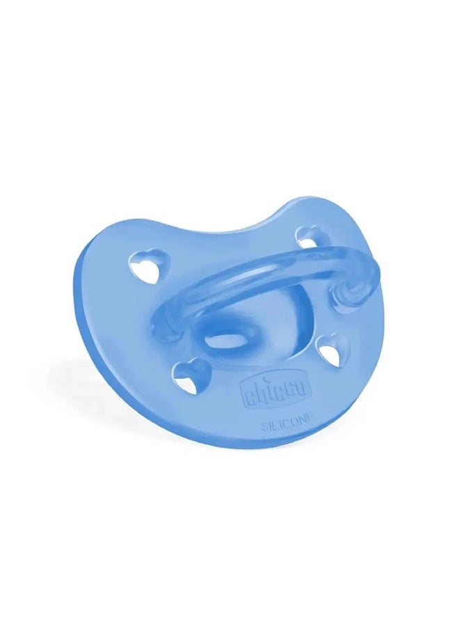 Chicco PhysioForma Soft Silicone Pacifier 6-16m Blue - Image 4