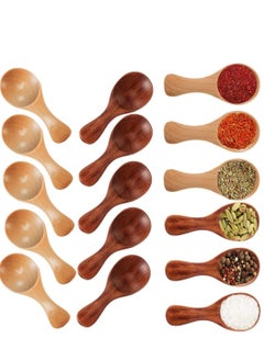 10 Pack Mini Wooden Salt Spoons, Short Handle for Jars, Spices, Condiments, Seasonings. - pzsku/Z8C42BA35450DE39DFA33Z/45/_/1734486164/e0794f2c-512c-4a64-911e-1d2f5cdfc63f