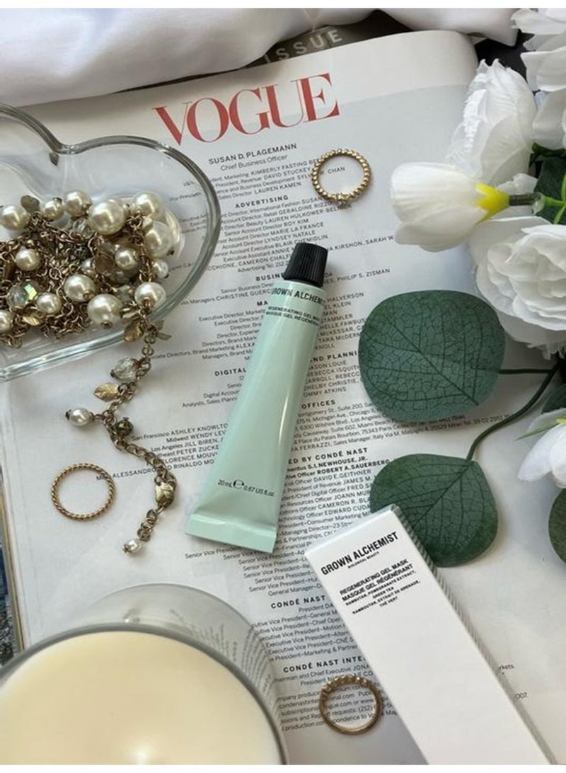 Grown Alchemist Luxury Regenerating Gel Mask – Radiance & Softness Booster 20 mL - Image 4