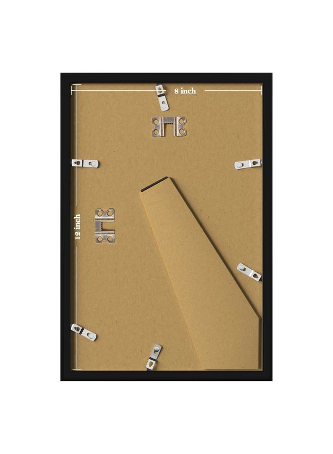 eletecpro Comic Book Frame, 1 Pack 8x12 Comic Picture Magazine Frame with Mat, Fits Current Comics up to 6 3/4" x 10 1/4", Wall or Tabletop Display, Black - Image 4