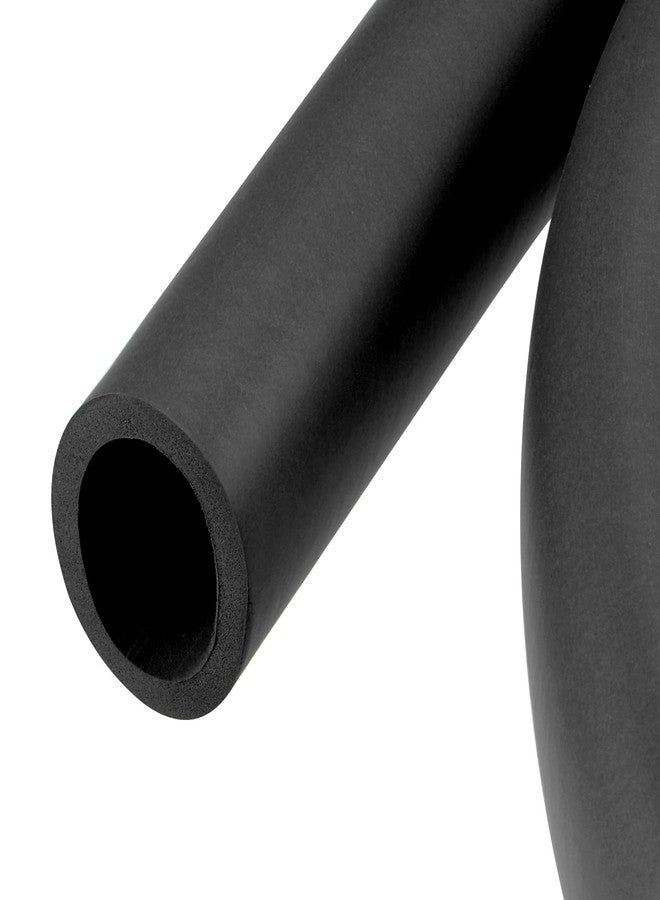 MECCANIXITY Foam Tubing, 28mm ID 38mm OD 2m Length Tube Covers for Handle Grip Support Pipe Insulation, Black - Image 1