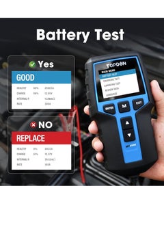 Topdon Topdon Car Battery 12V 24V Load, BT200 100-2000CCA Automotive Alternator  Digital Auto Battery Analyzer Charging Cranking System for Car Truck Motorcycle ATV SUV Boat Yacht  - Image 4
