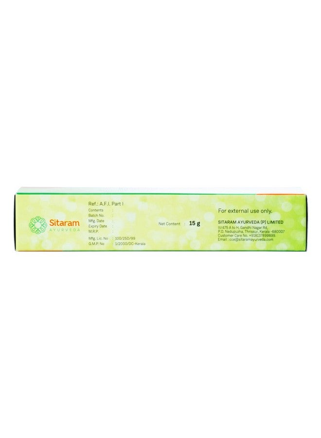 Sitaram Ayurveda Rasothamadi Lepam 15 gms - Image 5