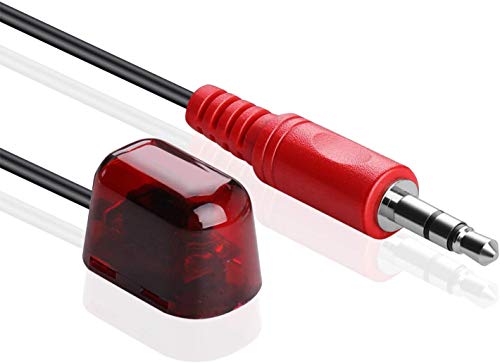 HdtvHookup Small 38-56kHz External IR Receiver Extender Works Selected Cable Providers Boxes Including - Verizon FiOS, Comcast Xfinity X1, Cox, Charter, Spectrum DVR and Cable Boxes See Compatibility Chart - Image 1