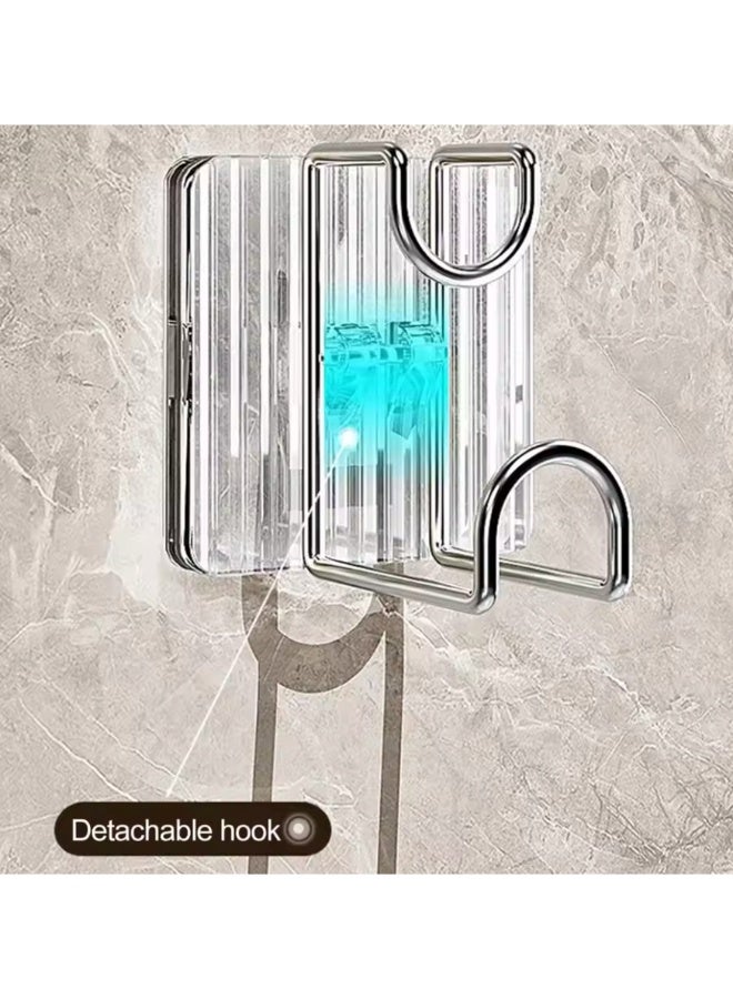 Wall Hook Easy to Clean Multifunctional Storage Hook Wall Hanging Adhesive Basin Hook - Image 4