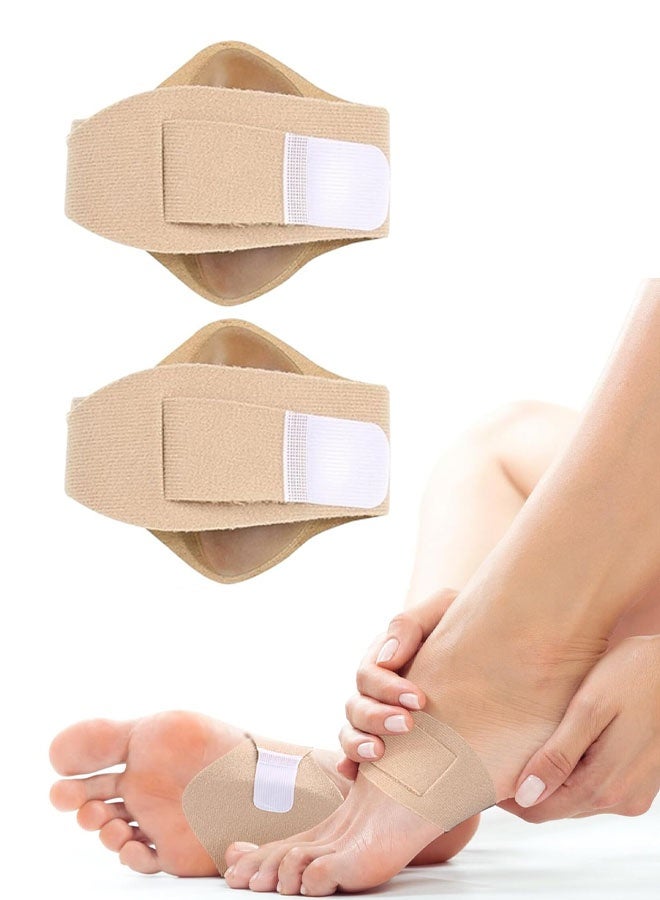 Flat Feet Support Compression Sleeves for Flat Feet, Adjustable Plantar Fasciitis Relief Copper Arch Support Sleeve for Foot Pain Relief - Image 1