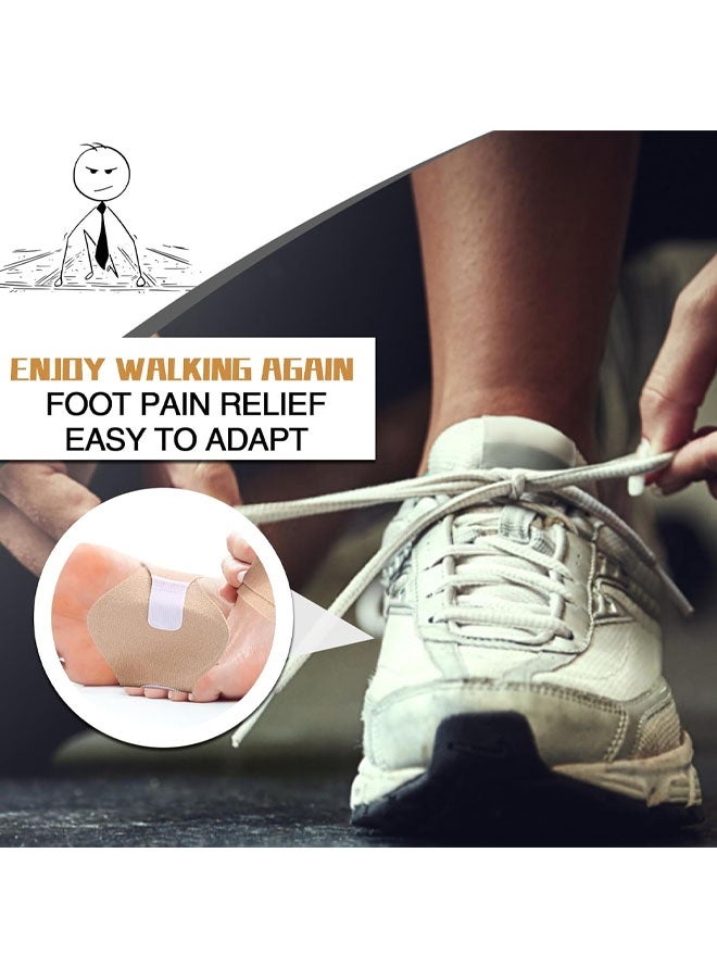 Flat Feet Support Compression Sleeves for Flat Feet, Adjustable Plantar Fasciitis Relief Copper Arch Support Sleeve for Foot Pain Relief - Image 5