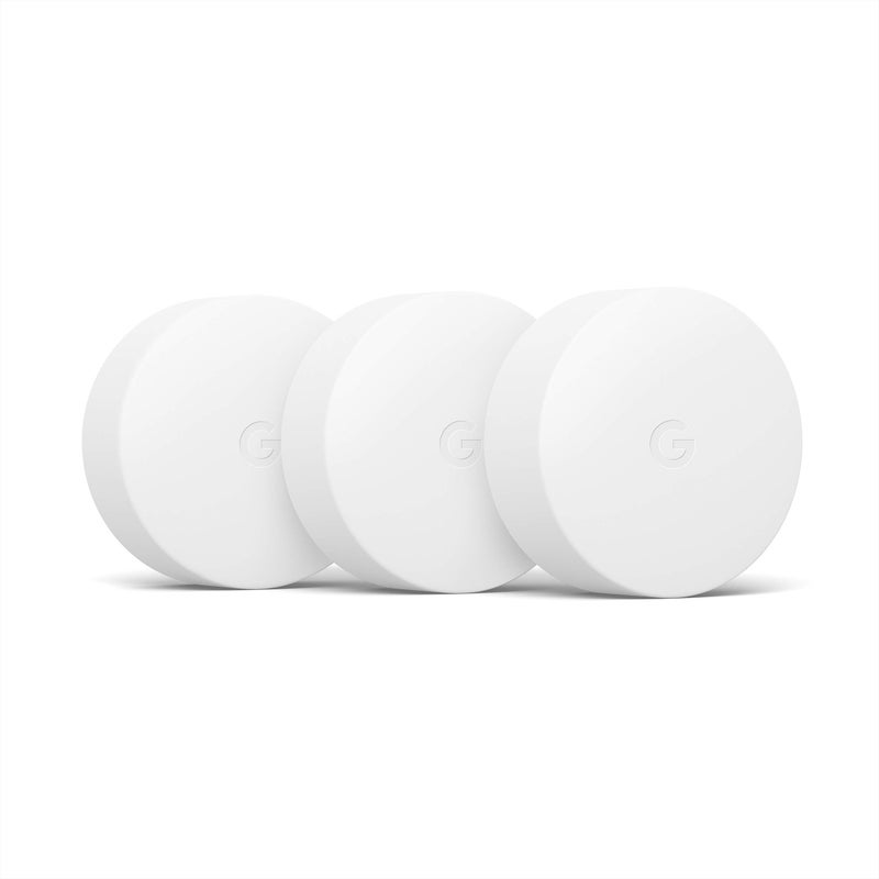 Google Nest Temperature Sensor 3 Count Pack - Nest Thermostat Sensor - Nest Sensor That Works with Nest Learning Thermostat and Nest Thermostat E - Smart Home - Image 1