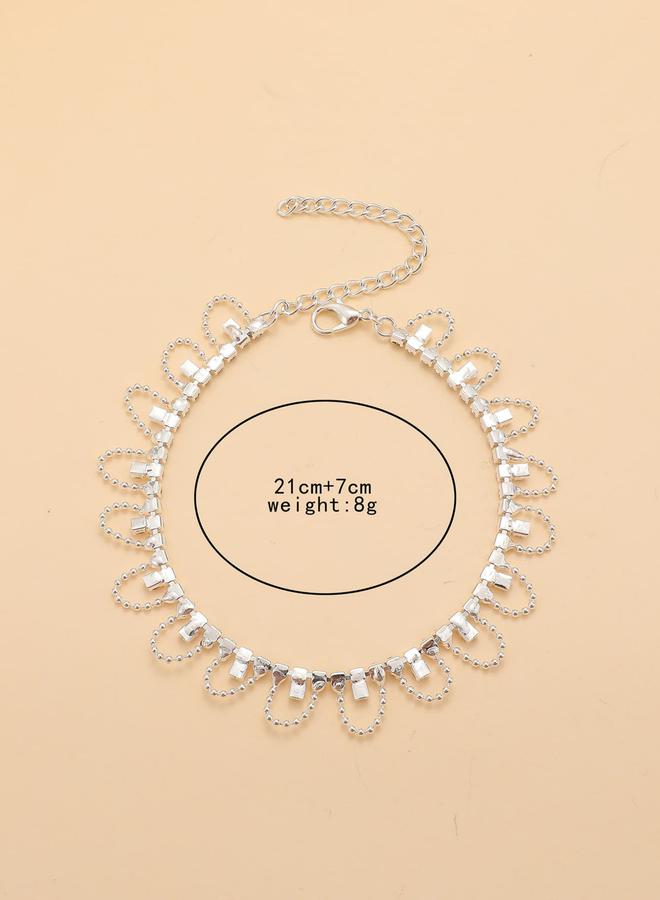 Take Two Embellished Crystal Anklet - Image 3