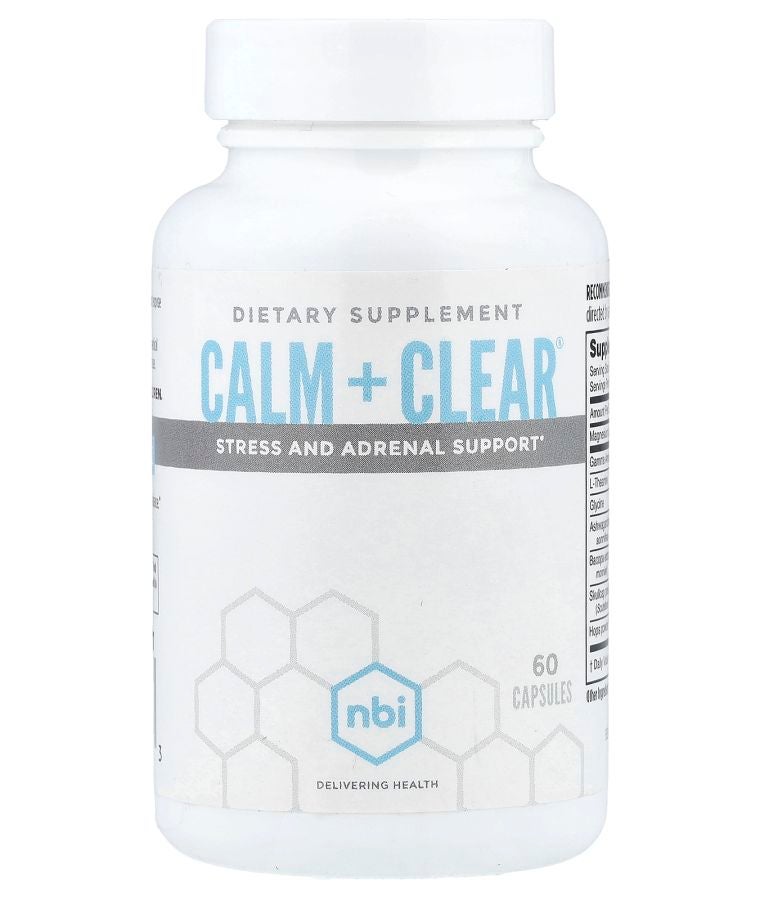 Calm + Clear® Stress and Adrenal Support 60 Capsules