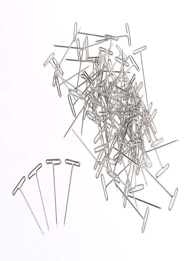 PTC Tupalizy 120PCS 1 Inch Nickel Plated Steel T-Pins - Image 3